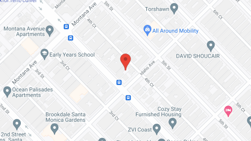 Map of the neighborhood around Bentley Suites