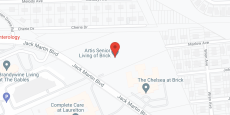 Artis Senior Living of Brick in google map