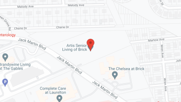 Artis Senior Living of Brick in google map