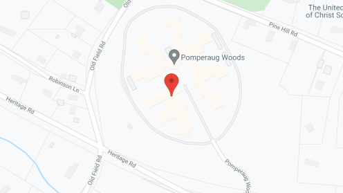 Map of the neighborhood around Pomperaug Woods a CCRC