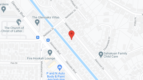 Map of the neighborhood around Hollywood Healthy Living