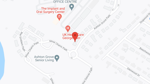 Map of the neighborhood around Ashton Grove