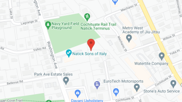 Avenu at Natick in google map