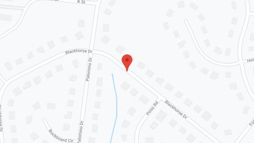 Map of the neighborhood around Bristol House