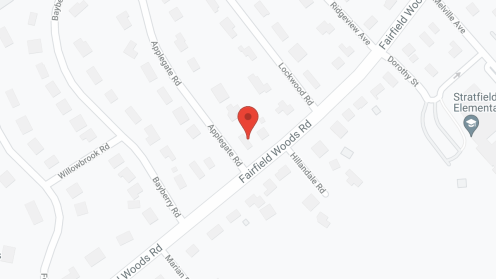 Map of the neighborhood around Sunrise of Fairfield