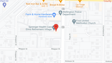 Elms Retirement Village in google map