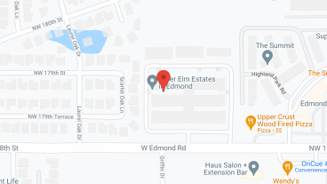 Silver Elm Estates Edmond in google map