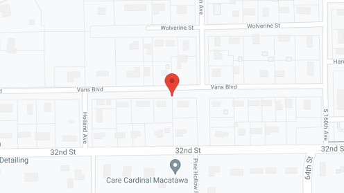 Map of the neighborhood around Care Cardinal Macatawa