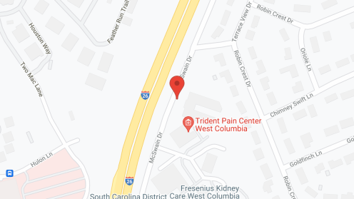 Map of the neighborhood around Pines Columbia