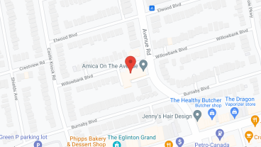 Amica On The Avenue in google map