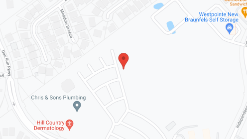 Map of the neighborhood around Emerald Cottages New Braunfels