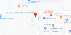 Affinity at Vancouver in google map