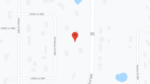 Map of the neighborhood around Affinity at Ramsey