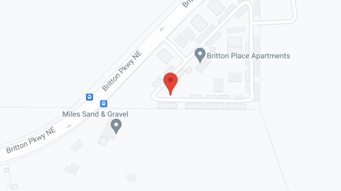 Map of the neighborhood around Affinity at Lacey