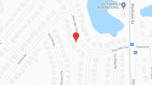 Map of the neighborhood around Affinity at Eagan