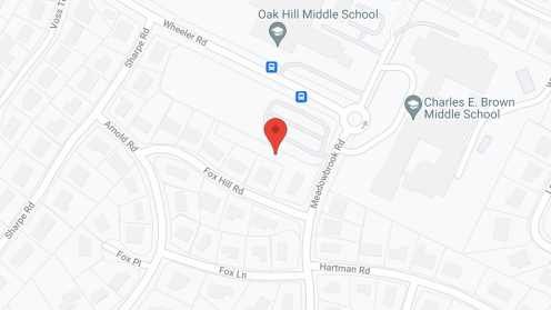Map of the neighborhood around Adelaide of Newton Centre