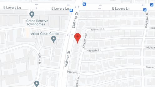 Map of the neighborhood around Sage Oak - Lake Highland