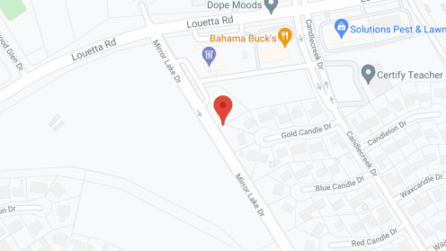 Map of the neighborhood around Village Care Homes - Silver Leaf