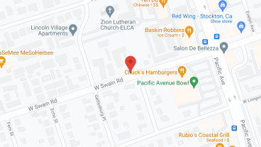 Sunny Place of Stockton in google map