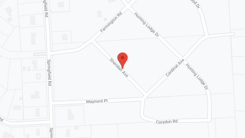 Map of the neighborhood around Autumn Summers Rocky Mount