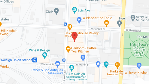 Map of the neighborhood around Autumn Summers Raleigh