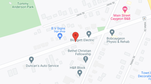 Map of the neighborhood around Wind Song