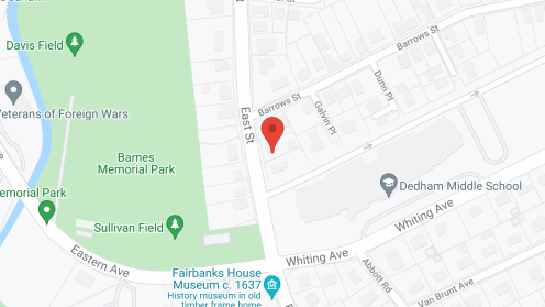 Map of the neighborhood around NewBridge Independent Living