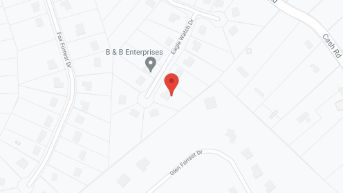 Map of the neighborhood around Miss Willie's Manor II