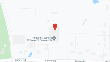Hudson Meadows Retirement Community in google map