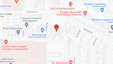 Rehabilitation & Nursing Center of the Rockies in google map