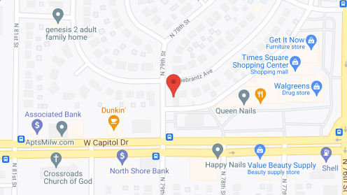 Map of the neighborhood around Living Well Residential Facility