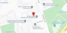 Scarborough Retirement Residence in google map