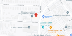 Meadows Assisted Living and Care Campus in google map