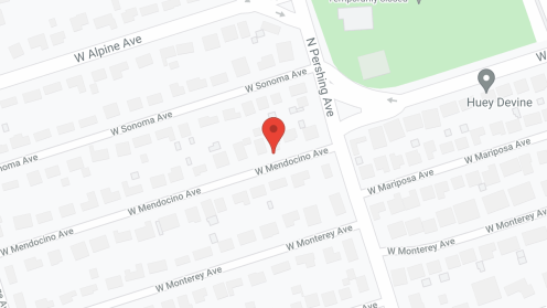 Map of the neighborhood around Cleo's Home 2