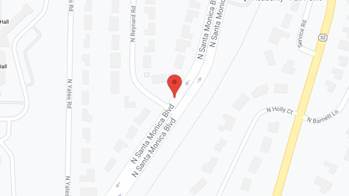 Map of the neighborhood around Home Share North Shore House