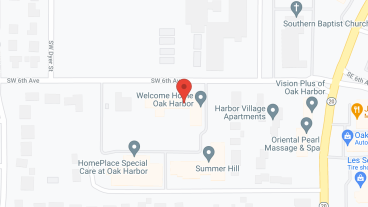 Welcome Home Oak Harbor in google map