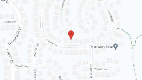 Map of the neighborhood around Solange at Clairton