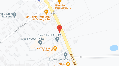 Map of the neighborhood around Gracewoods Niles