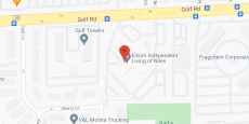 Elison of Niles in google map