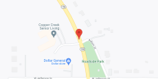 Copper Creek in google map
