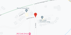 Mill Creek Senior Living Community in google map