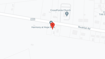 Harmony at Hope Mills in google map