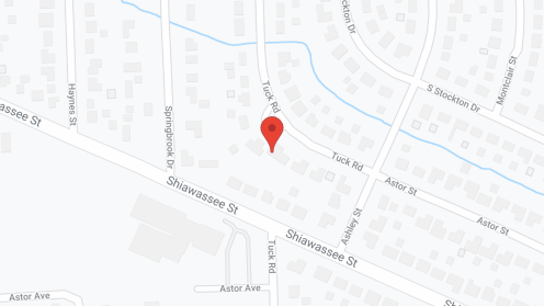 Map of the neighborhood around Kathelene's Senior Village, Inc.