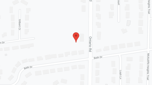 Map of the neighborhood around The Courtyard at Bellevue