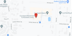Courtyard Retirement and Assisted Living in google map