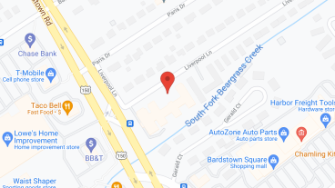 Creekside on Bardstown in google map