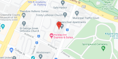 Towers East Apartments in google map