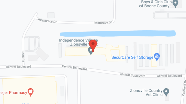 Independence Village of Zionsville West in google map