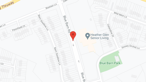 Map of the neighborhood around Heather Glen