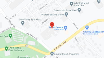Owensboro Center in google map